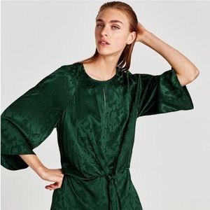 Zara Jacquard Top